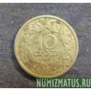 Монета 10 грошей, 1923, Польша