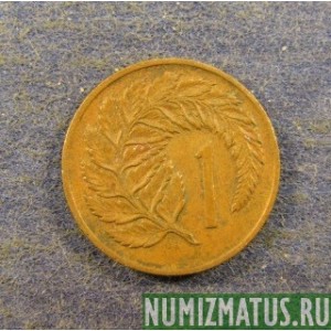 Монета 1 цент, 1967-1985, Новая Зеландия