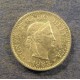 Монета 10 раппен, 1901-2000, Швейцария