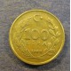 Монета 100 лир, 1988-1994, Турция