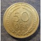 Монета 50 оре , 1920-1947, Швеция