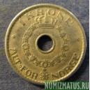 Монета 1 крона, 1925-1951, Норвегия