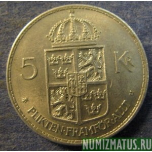Монета 5 крон,1972U-1973U, Швеция