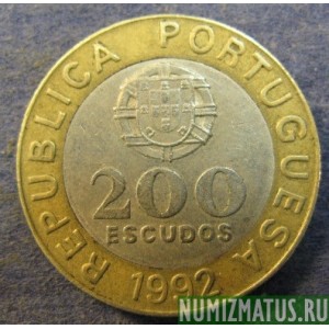 Монета 200 эскудо, 1991-2000, Португалия