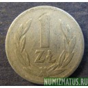 Монета 1 злотый, 1949, Польша