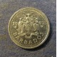 Монета 10 центов, 1973-2003, Барбадос