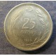Монета 25 куруш, 1959, Турция
