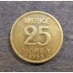 Монета 25 оре, 1952 TS-1961 TS, Швеция