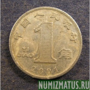 Монета 1 юао, 1999-2003, Китай