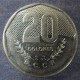 Монета 20 колун, Коста Рика 1985