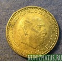 Монета 1 песета, 1946(48)-1963(67), Испания