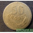 Монета 50 грошей, 1957-1985, Польша