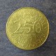 Монета 250 ливров, Ливан 1995-2000