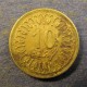 Монета 10 миллим, АН1380/1960 - АН1432/2011, Тунис ( не магнит)