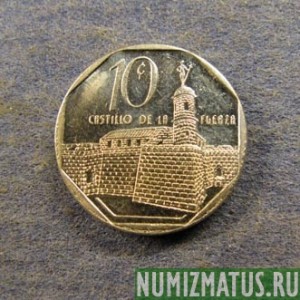 Монета 10 центаво, 1996-2013, Куба