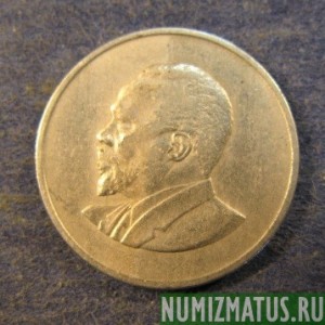 Монета 50 центов, 1966-1968, Кения