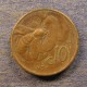 Монета 10 сантимов, 1919 R -1937 R, Италия