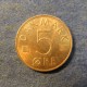 Монета 5 оре, 1982-1988, Дания
