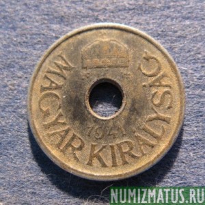 Монета 20 филлер,1941-1944 , Венгрия