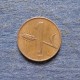 Монета 1 раппен, 1948-2004, Швейцария