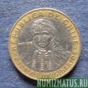 Монета  100 песо, 2001-2005, Чили