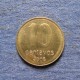 Монета 10 центаво, 2006-2010, Аргентина(магнитится)