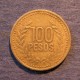 Монета 100 песо, 1994-2011, Колумбия