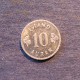 Монета 10 ауру, 1970-1974, Исландия