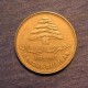 Монета 25 пиастров, 1968-1975, Ливан