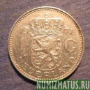 Монета 1 гульден, 1967-1980, Нидерланды