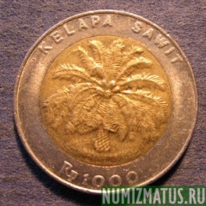Монета 1000 рупий, 1993-2000, Индонезия
