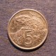 Монета  5 центов, 1986-1998, Новая Зеландия