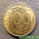Монета 100 лир, 1993 R-2000 R, Италия