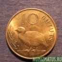 Монета 10 бутут, 1971 , Гамбия