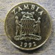 Монета 50  нгве, 1992, Замбия