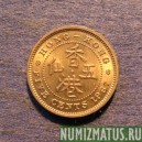 Монета 5 центов,  1958-1967, Гонконг