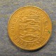 Монета 1 новый пенни, 1971, Гернси