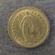 Монета 1/2 франка, 1968-1981, Швейцария