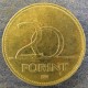 Монета 20 форинтов, 1992-2011, Венгрия
