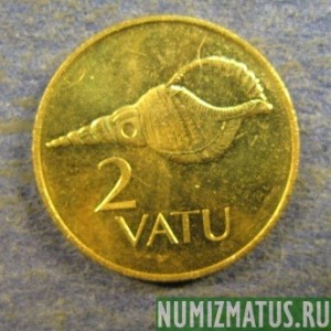 Монеты 2 вату, 1983-2002, Вануату
