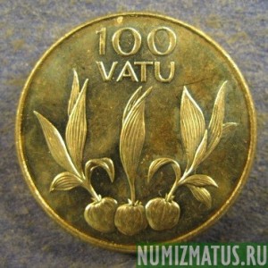Монеты 100 вату, 1983-2008, Вануату