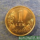 Монета 1 лек, 1996, Албания