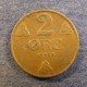 Монета 2 оре, 1909-1952, Норвегия