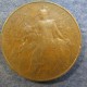 Монета 10 сантимов, 1900-1921, Франция
