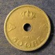 Монета 50 оре, 1926-1949, Норвегия