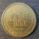 Монета 25 центавос, 1989 , Куба