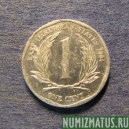 Монета 1 цент, 2004, Восточные Карибы
