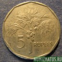Монета 5 рупий, 1982, Сейшелы