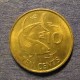 Монета 10 центов, 1990-2003, Сейшелы
