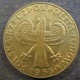 Монета 10 злотых, 1965 MW, Польша